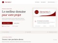 Domainia.fr – Vente de noms de domaine pour professionnels